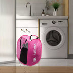 Unique Bargains Panier à Linge Pliant en Maille 75 Litres 1 Pièce