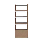 Bibliothèque Manhattan Comfort Ratzer Mid - Century Modern 5 étagères 182 cm
