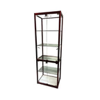 Vitrine contemporaine rectangulaire en verre noir