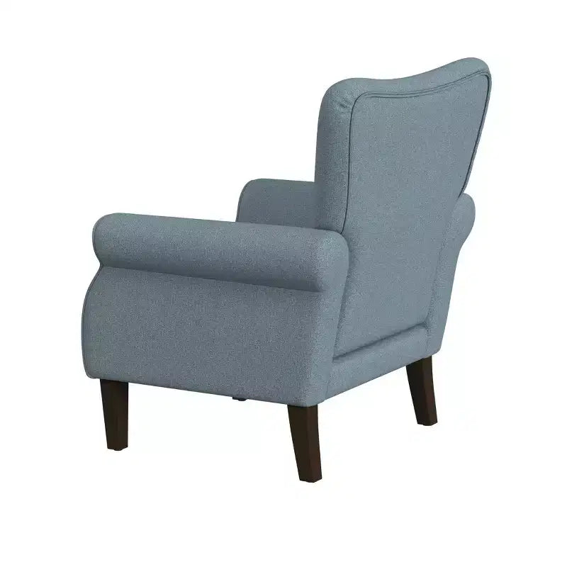 Fauteuil d'appoint à bras roulés - HomePop