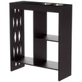 The Lakeside Collection Decorative End Table with Drink Holder