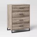 Mixed Material 4 Drawer Dresser - Room Essentials