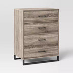 Mixed Material 4 Drawer Dresser - Room Essentials