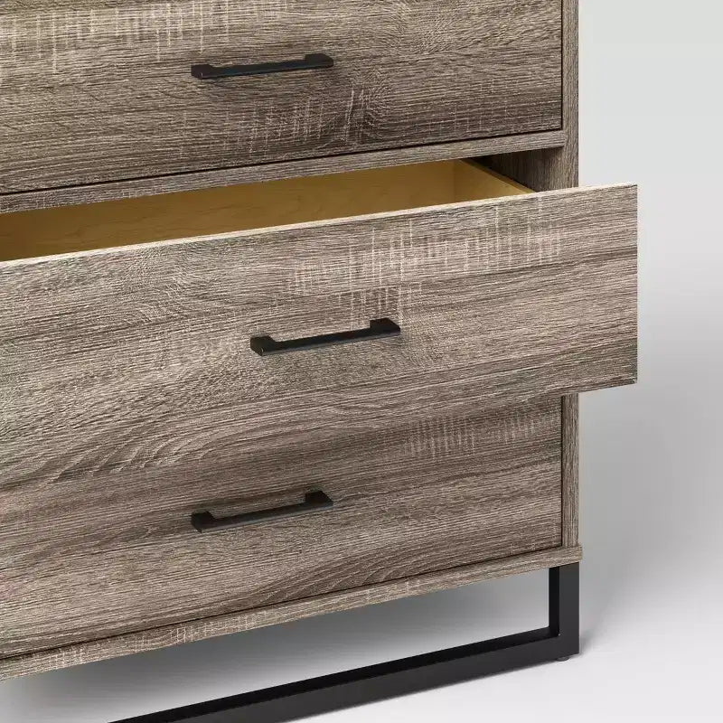 Commode à 4 tiroirs en matériaux mixtes - Room Essentials