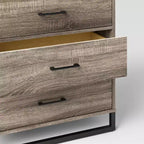 Commode à 4 tiroirs en matériaux mixtes - Room Essentials