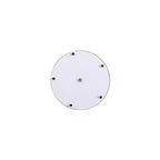 Manhattan Comfort Lot de 2 tables d'appoint Anderson en similicuir avec plateau doré