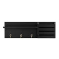 18 Utility Shelf with Pocket and Hanging Hooks - Danya B.