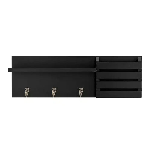 18 Utility Shelf with Pocket and Hanging Hooks - Danya B.