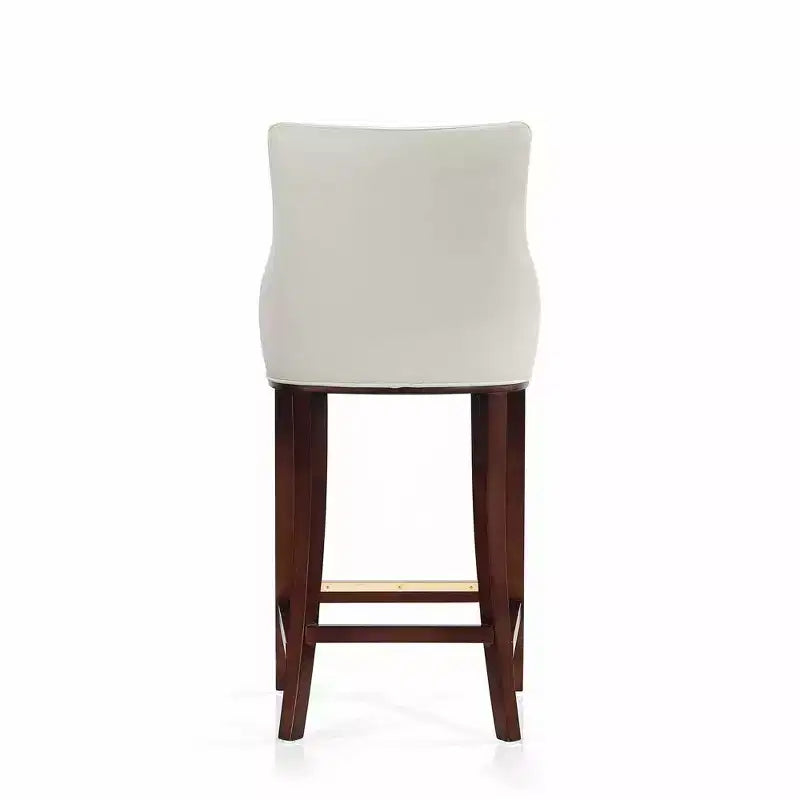 Lot de 3 tabourets de bar rembourrés en similicuir Shubert Modern de Manhattan Comfort