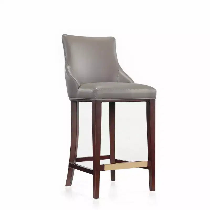 Lot de 3 tabourets de bar rembourrés en similicuir Shubert Modern de Manhattan Comfort