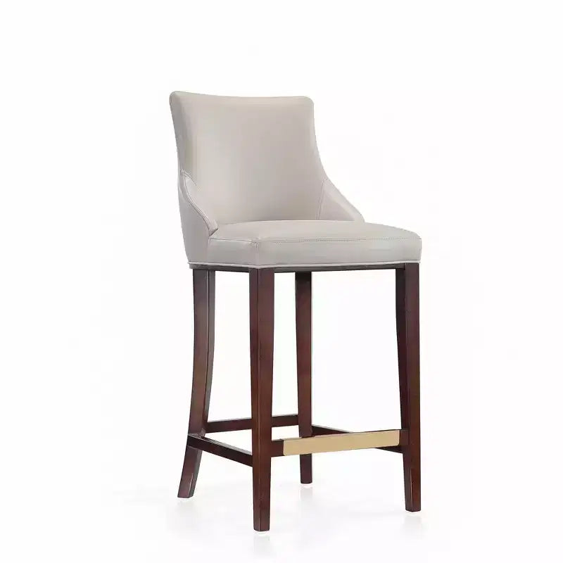 Lot de 3 tabourets de bar rembourrés en similicuir Shubert Modern de Manhattan Comfort
