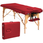 Table de massage portable 84L réglable lit de spa facial tatouage avec sac de transport