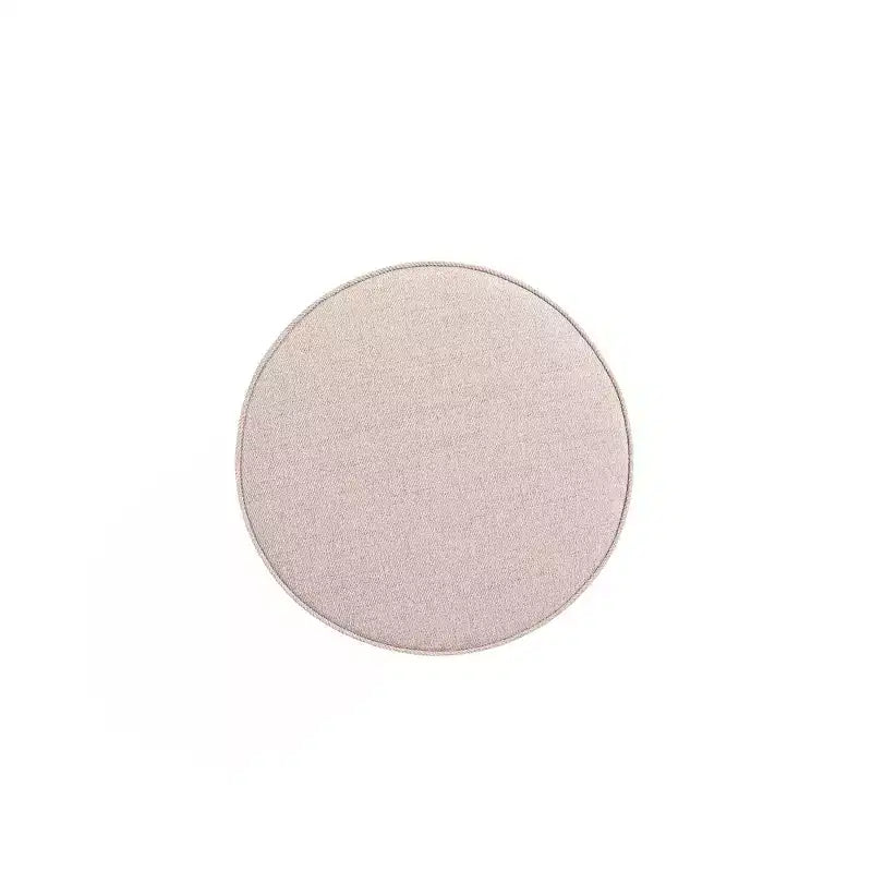 Manhattan Comfort Lot de 2 poufs tapissés en mélange de polyester tissé Bailey