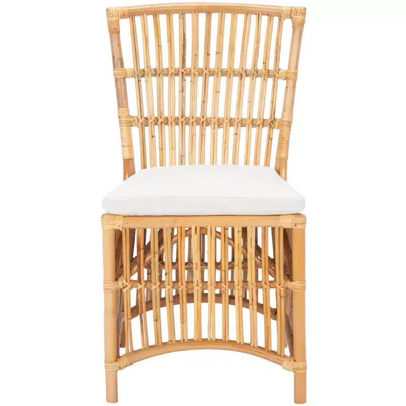 Erika Rattan Accent Chair W/ Cushion - ACH6511 - Set of 2 - Safavieh