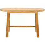 Anikka Rattan Bench - BCH1200 - Natural/Natural - Safavieh