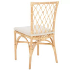 Chaise de salle à manger Austri - Lot de 2 - DCH6503 - Blanc/Naturel - Safavieh
