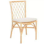 Chaise de salle à manger Austri - Lot de 2 - DCH6503 - Blanc/Naturel - Safavieh