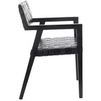 Chaise de salle à manger en cuir Cire - DCH4004 - Safavieh