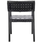 Chaise de salle à manger en cuir Cire - DCH4004 - Safavieh