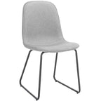 Chaise de salle à manger Makalu (lot de 2) - DCH2003 - Gris/Noir - Safavieh