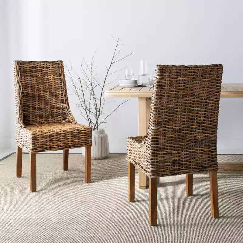 Suncoast 18 H, fauteuil accoudoirs (lot de 2) – FOX6503 – Safavieh Couture