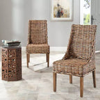 Suncoast 18 H, fauteuil accoudoirs (lot de 2) – FOX6503 – Safavieh Couture