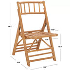 Chaise pliante Maja Rattan (Lot de 2) - SEA7042 - Safavieh