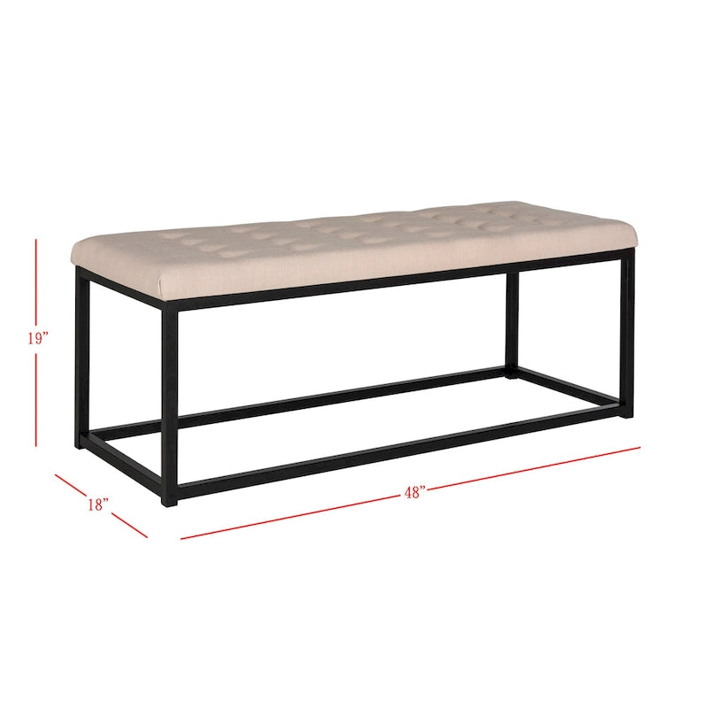 SAFAVIEH Nejla Banc - 48 x 18 x 19