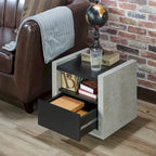 Table d'appoint à 1 étagère de 18 pouces Kendelle Industrial par Furniture of America