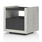 Table d'appoint à 1 étagère de 18 pouces Kendelle Industrial par Furniture of America
