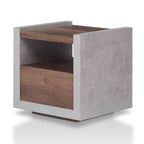 Table d'appoint à 1 étagère de 18 pouces Kendelle Industrial par Furniture of America