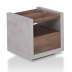 Table d'appoint à 1 étagère de 18 pouces Kendelle Industrial par Furniture of America