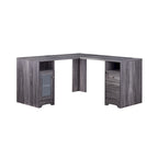 Bureau d'angle transitoire de 150 cm avec ports USB par