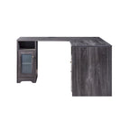 Bureau d'angle transitoire de 150 cm avec ports USB par