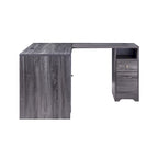 Bureau d'angle transitoire de 150 cm avec ports USB par