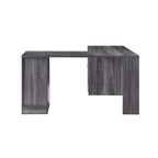 Bureau d'angle transitoire de 150 cm avec ports USB par