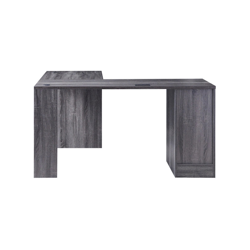 Bureau d'angle transitoire de 150 cm avec ports USB par