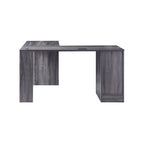 Bureau d'angle transitoire de 150 cm avec ports USB par