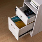 Bureau d'angle transitoire de 150 cm avec ports USB par