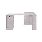 Bureau d'angle transitoire de 150 cm avec ports USB par