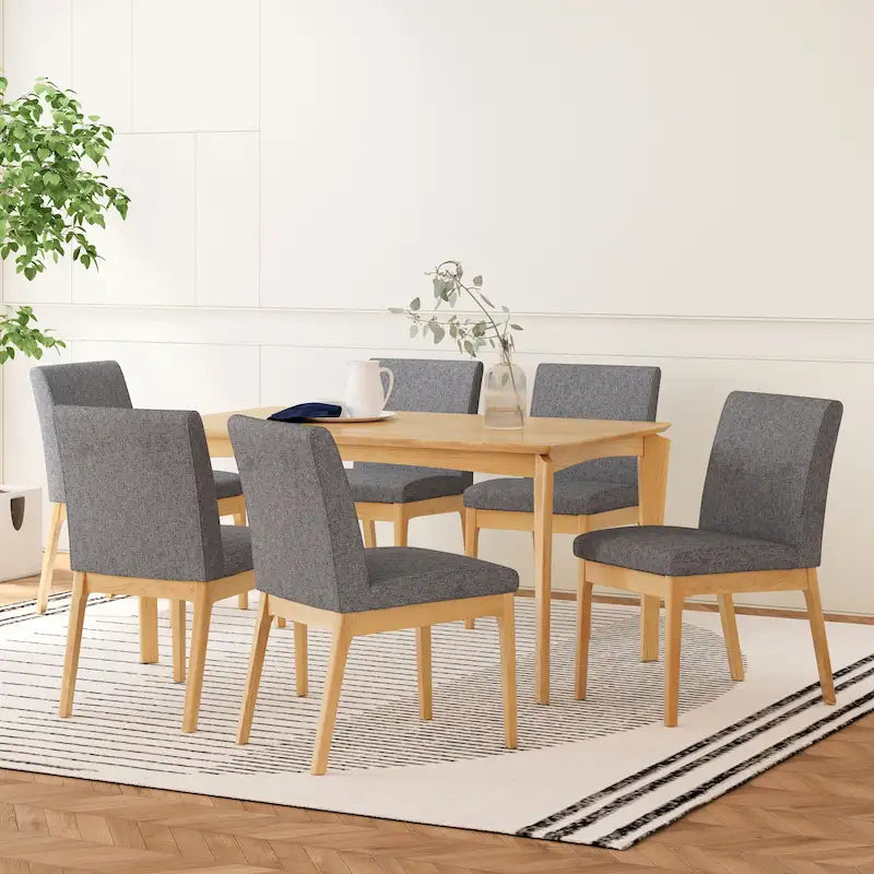 Ensemble de salle à manger 7 pièces Atherton Wood par Christopher Knight Home