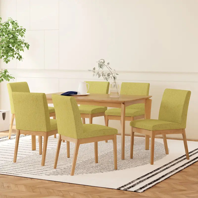 Ensemble de salle à manger 7 pièces Atherton Wood par Christopher Knight Home