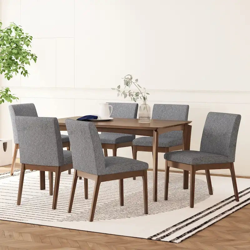 Ensemble de salle à manger 7 pièces Atherton Wood par Christopher Knight Home