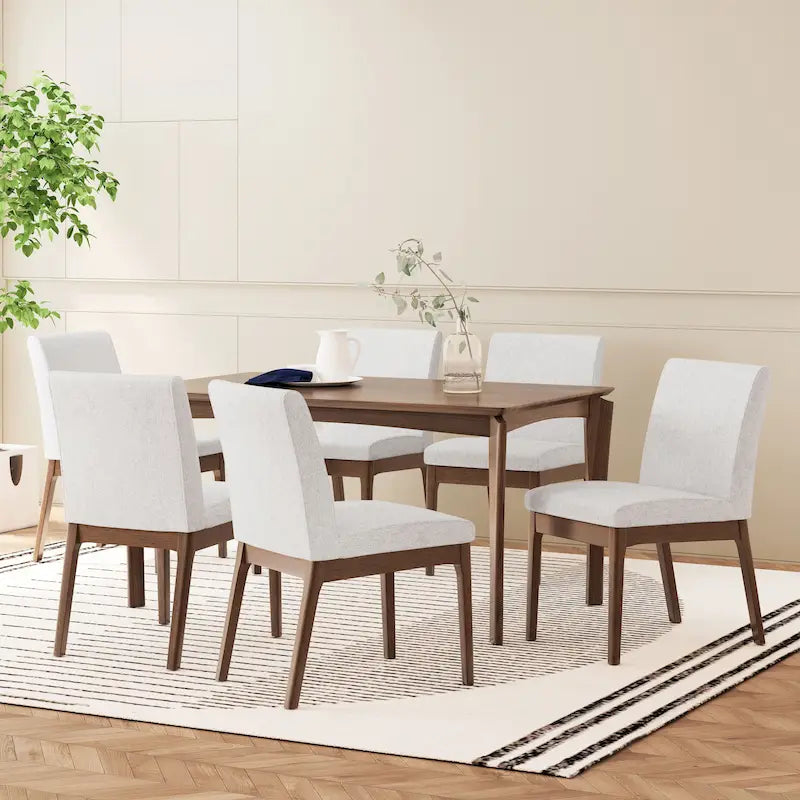 Ensemble de salle à manger 7 pièces Atherton Wood par Christopher Knight Home