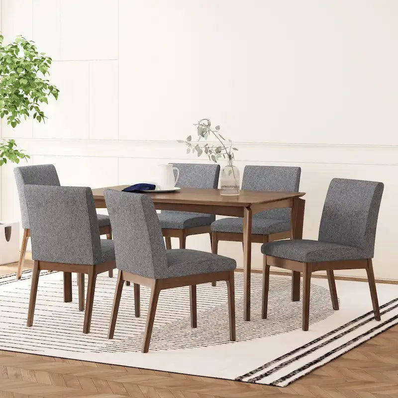 Ensemble de salle à manger 7 pièces Atherton Wood par Christopher Knight Home