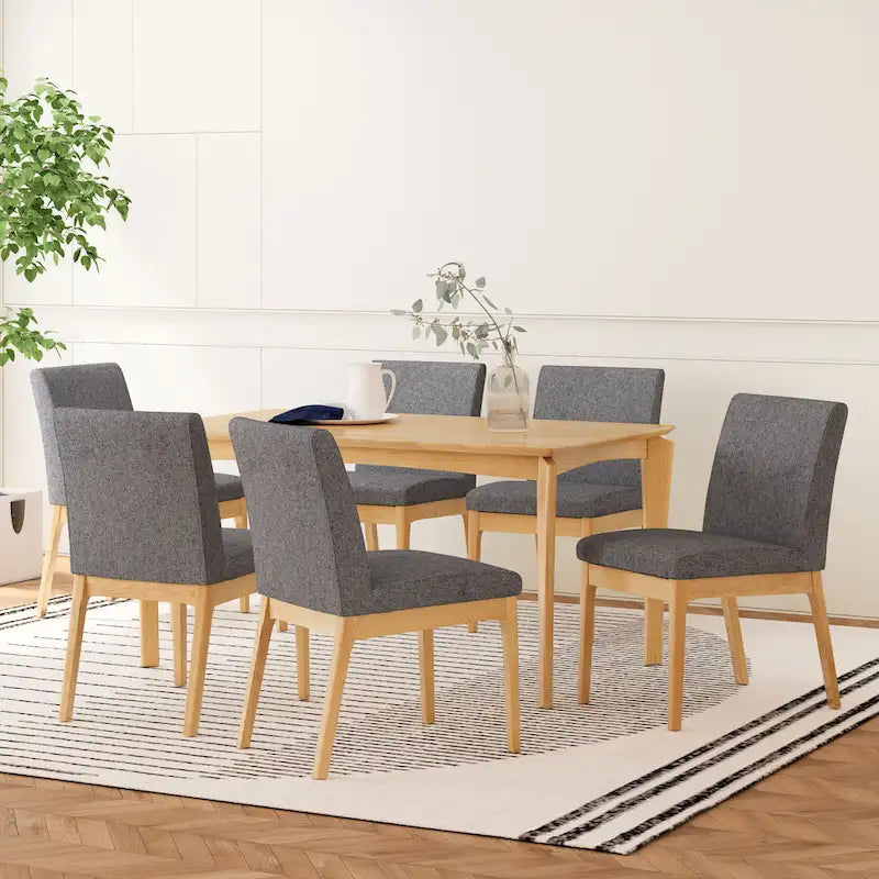 Ensemble de salle à manger 7 pièces Atherton Wood par Christopher Knight Home