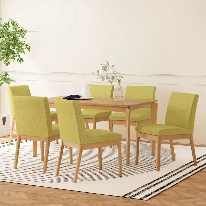 Ensemble de salle à manger 7 pièces Atherton Wood par Christopher Knight Home