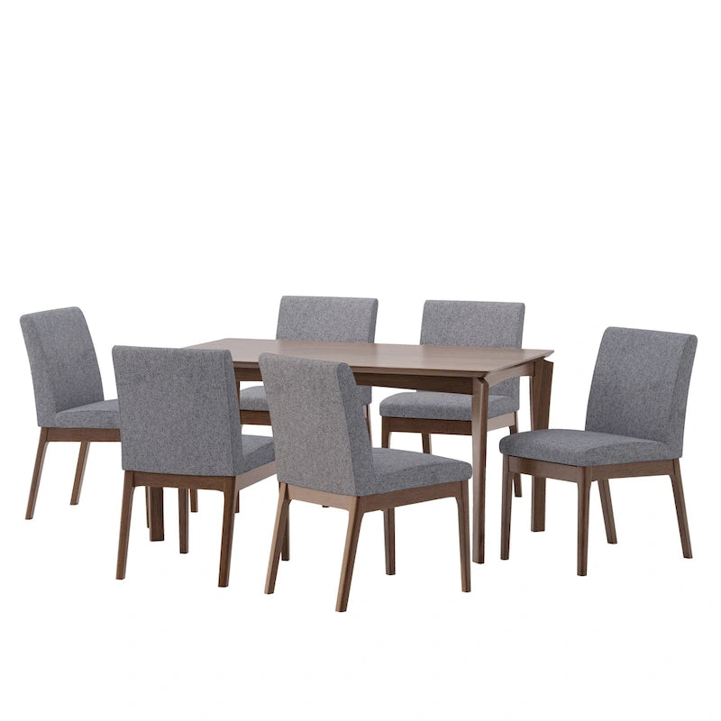 Ensemble de salle à manger 7 pièces Atherton Wood par Christopher Knight Home