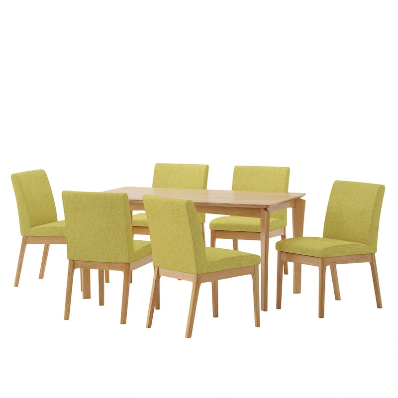 Ensemble de salle à manger 7 pièces Atherton Wood par Christopher Knight Home
