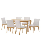 Ensemble de salle à manger 7 pièces Atherton Wood par Christopher Knight Home